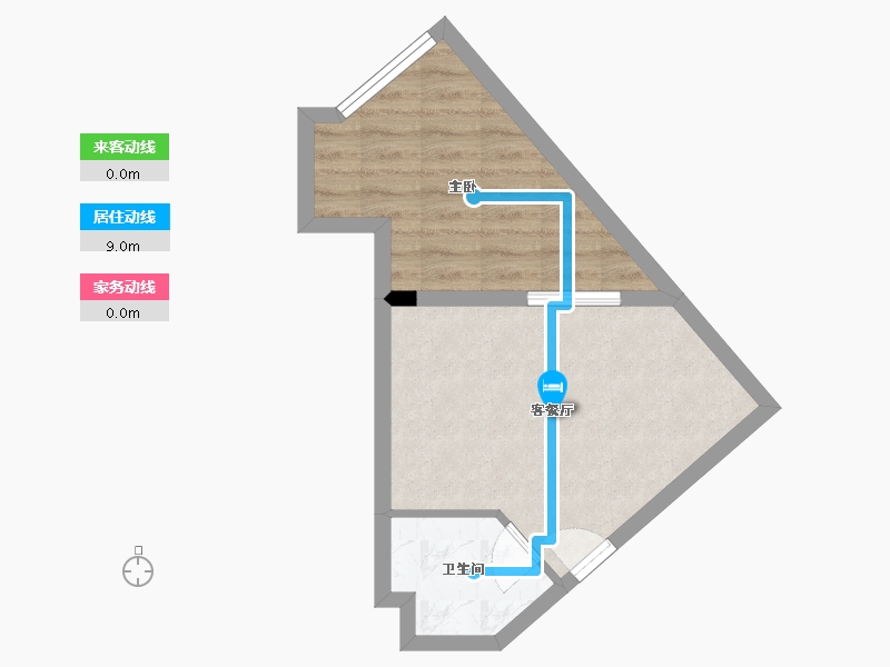 广西壮族自治区-南宁市-凤岭名园弥珍道-34.61-户型库-动静线