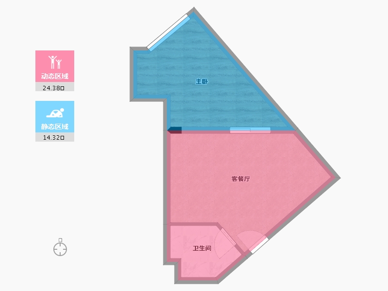 广西壮族自治区-南宁市-凤岭名园弥珍道-34.61-户型库-动静分区