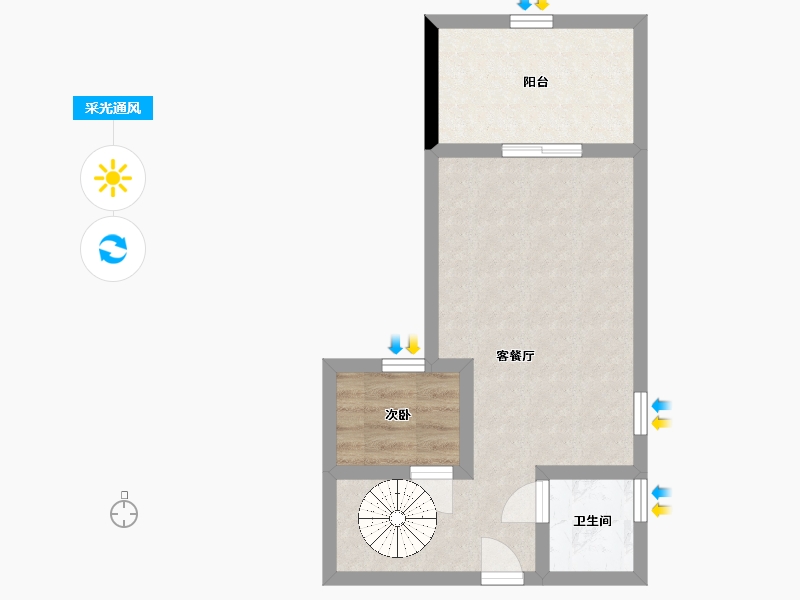 广西壮族自治区-北海市-馨隆天地-42.21-户型库-采光通风