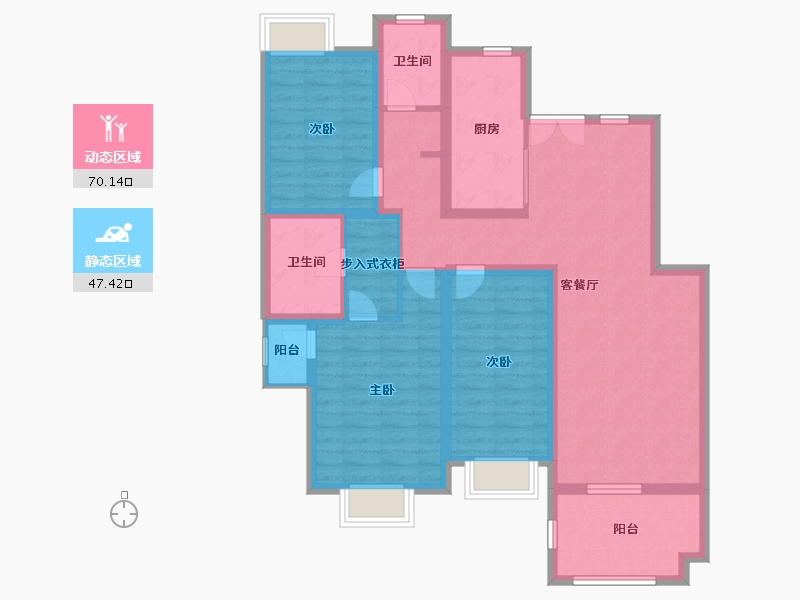 江西省-上饶市-嘉怡华府-104.00-户型库-动静分区