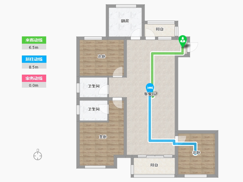 江西省-宜春市-学府明珠-100.54-户型库-动静线