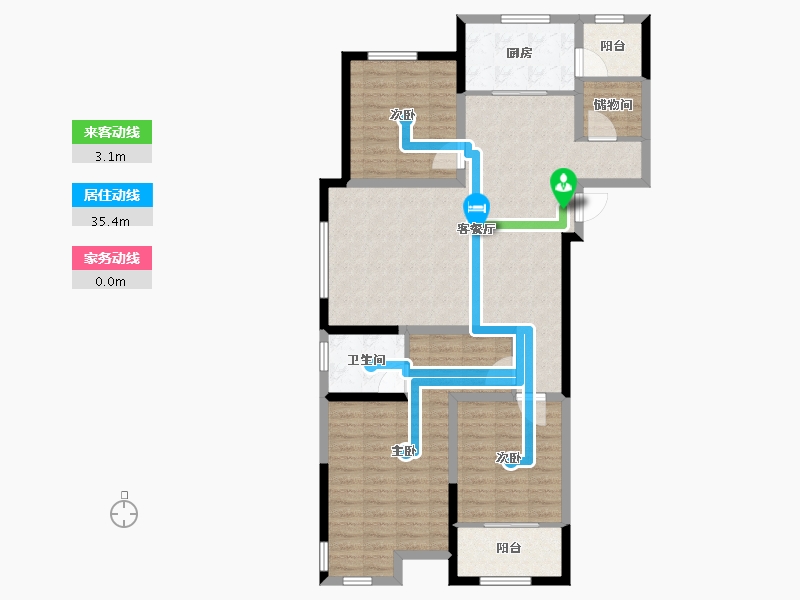 山东省-菏泽市-皇家学府-110.00-户型库-动静线