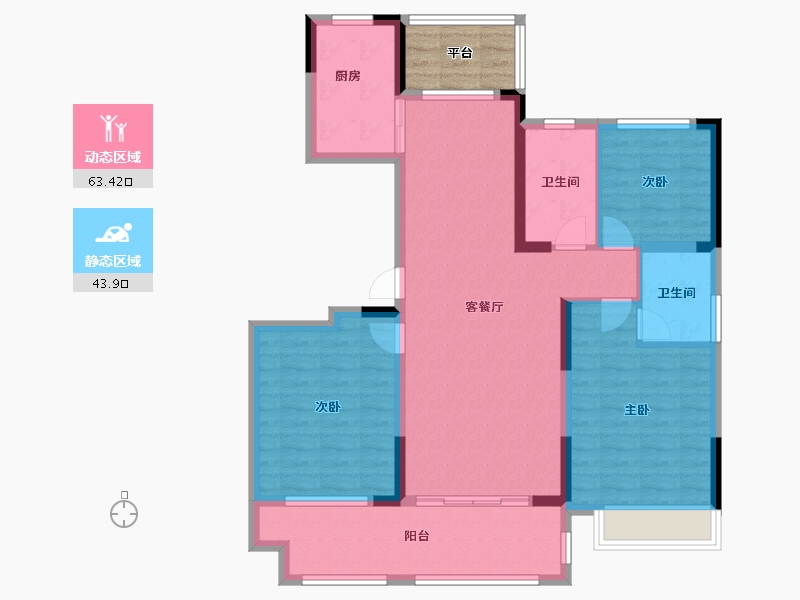 河南省-洛阳市-文乐山水上境-100.00-户型库-动静分区