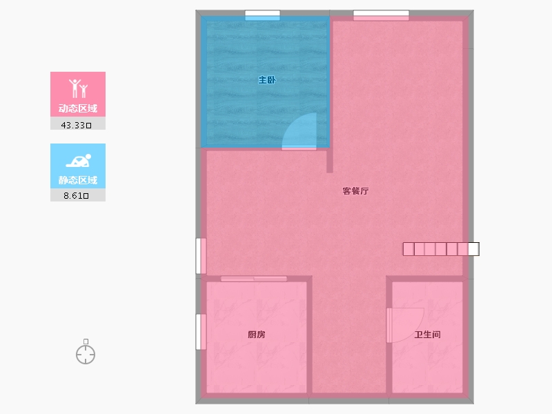 湖南省-长沙市-大汉月亮河畔-47.03-户型库-动静分区