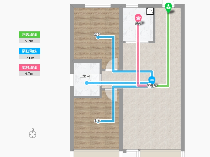 吉林省-长春市-万晟和府-61.28-户型库-动静线