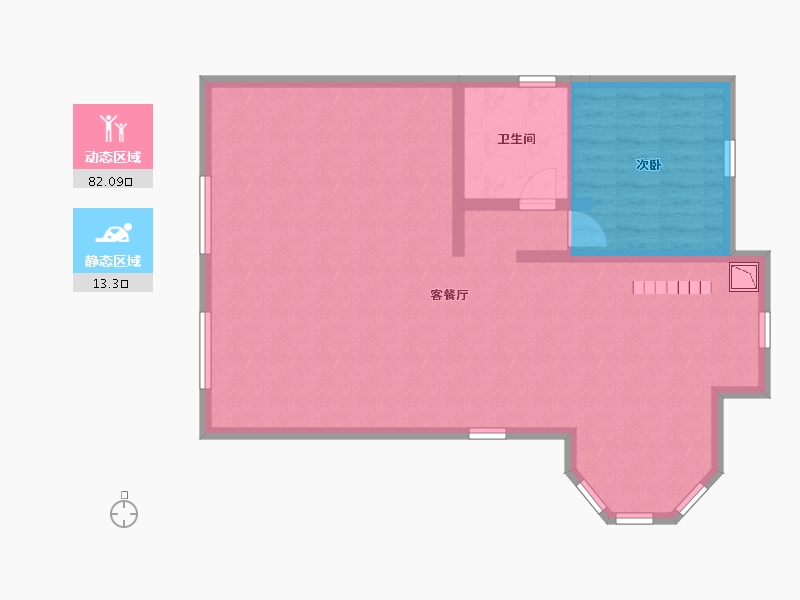 四川省-成都市-香山长岛-87.19-户型库-动静分区