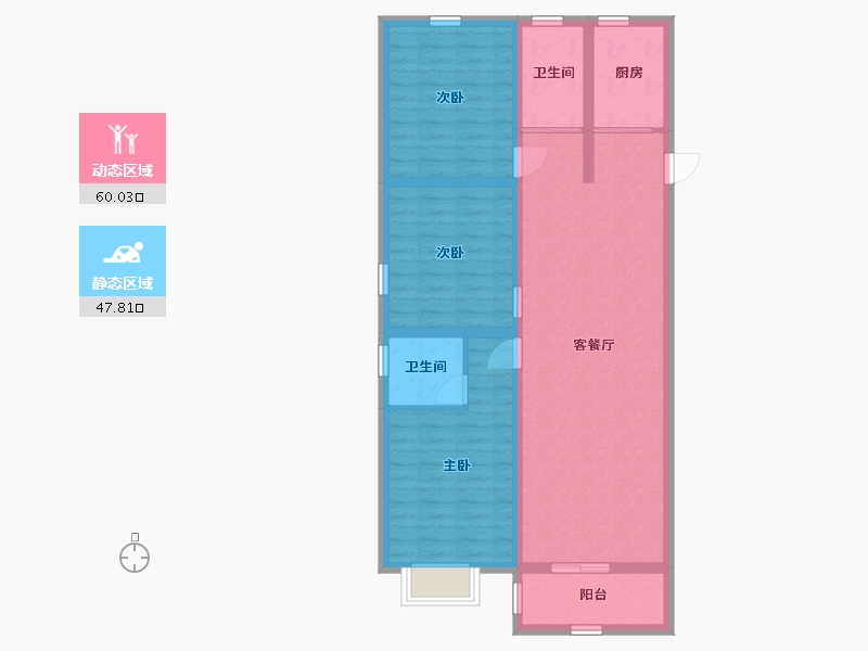 河南省-周口市-国控睿智一期-96.51-户型库-动静分区