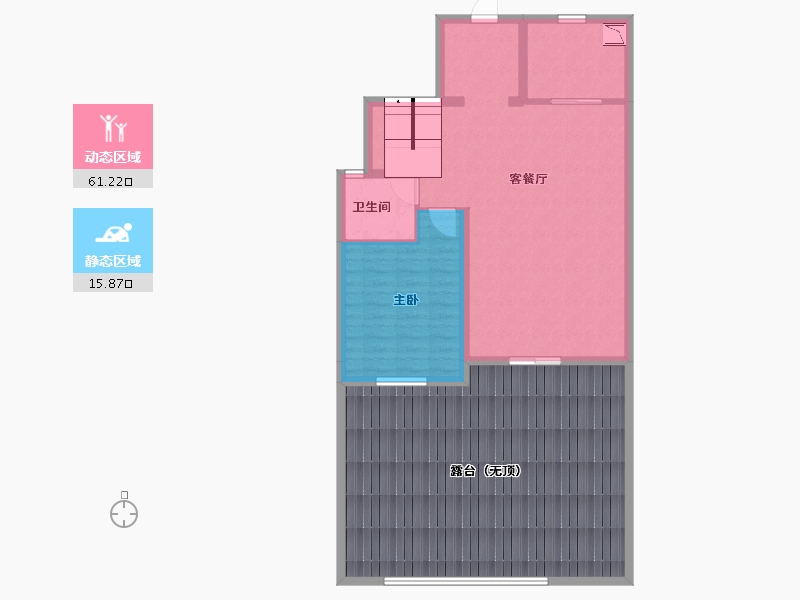 浙江省-金华市-融创森山半岛-118.14-户型库-动静分区