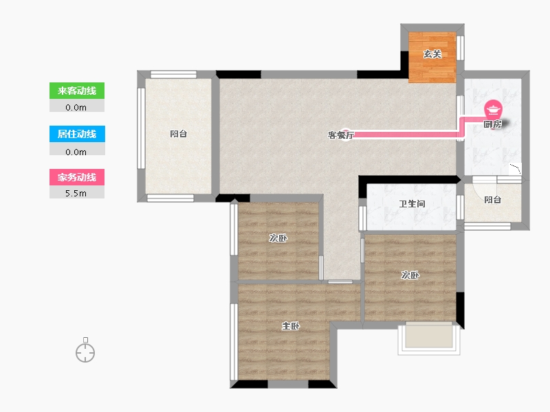 贵州省-贵阳市-广大城-79.83-户型库-动静线