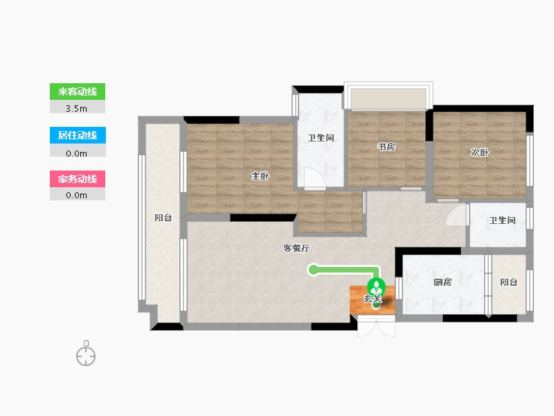 贵州省-贵阳市-广大城-94.27-户型库-动静线