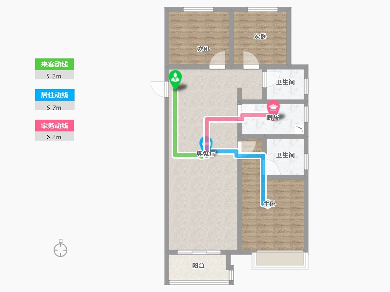 河南省-郑州市-正商智慧城-100.01-户型库-动静线