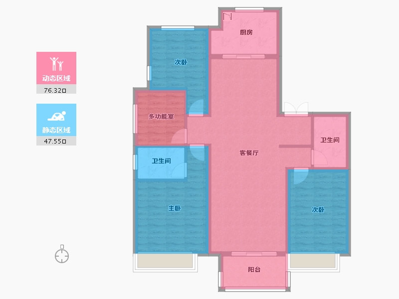 河南省-开封市-保利城-111.32-户型库-动静分区