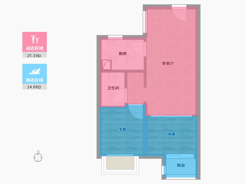 湖北省-武汉市-长江青年城-35.10-户型库-动静分区