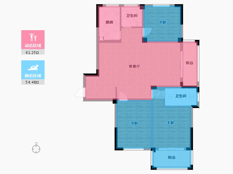 江西省-上饶市-万象新城-103.47-户型库-动静分区