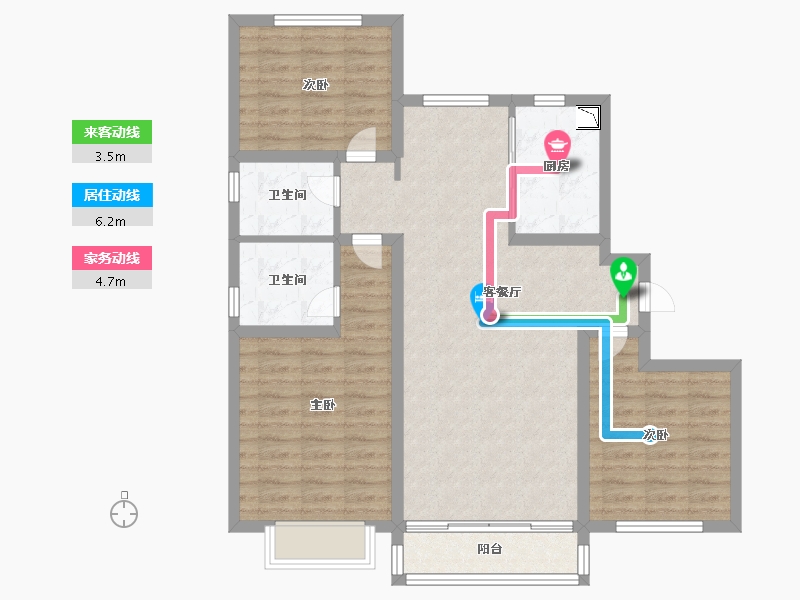 河北省-承德市-神栗仕家-91.99-户型库-动静线