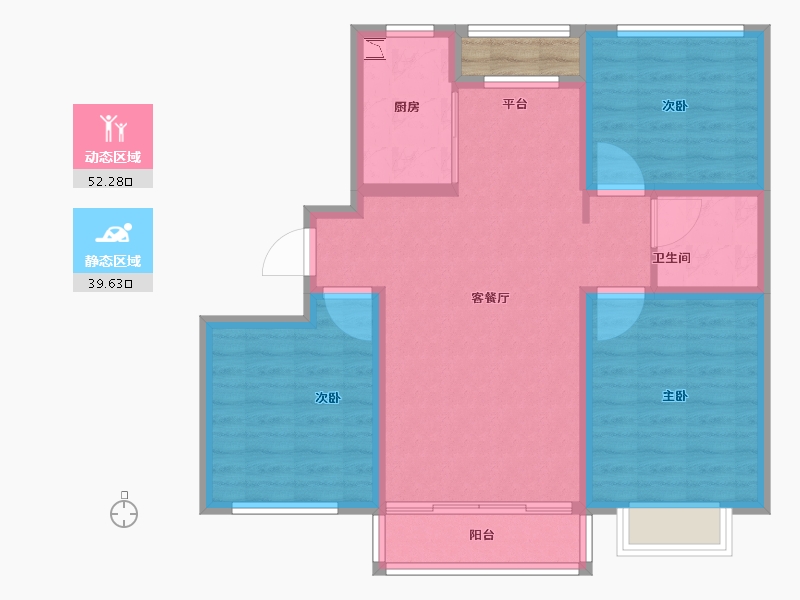 河北省-承德市-神栗仕家-84.01-户型库-动静分区