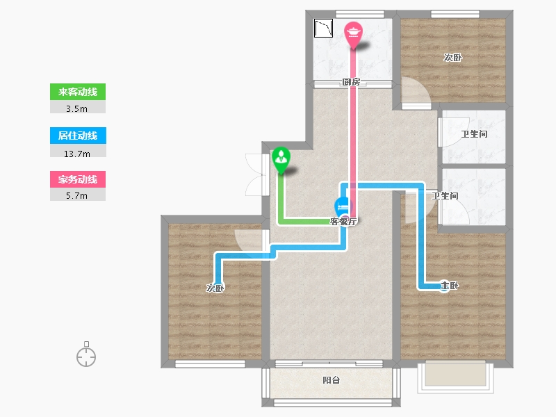 河北省-承德市-神栗仕家-92.01-户型库-动静线