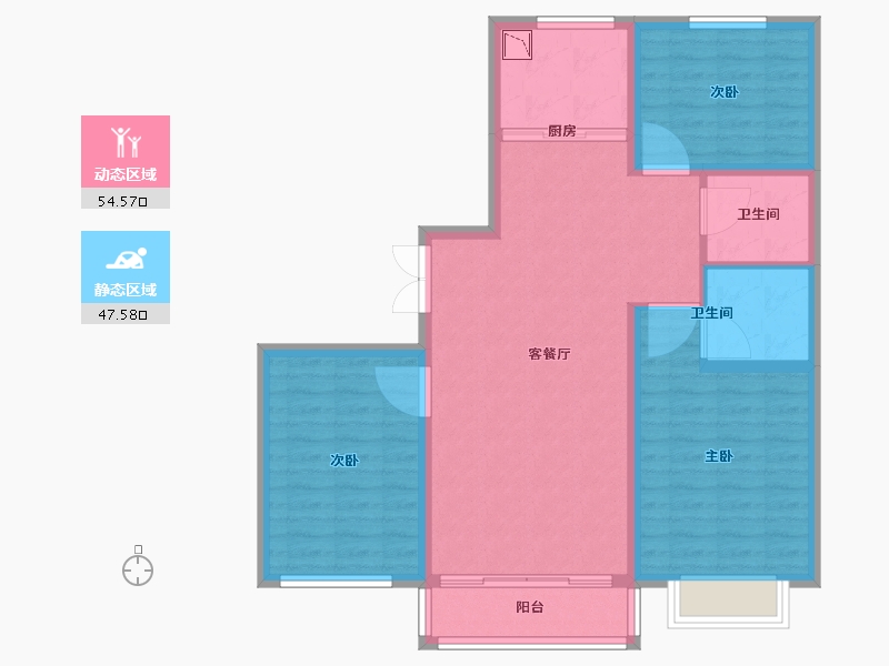 河北省-承德市-神栗仕家-92.01-户型库-动静分区