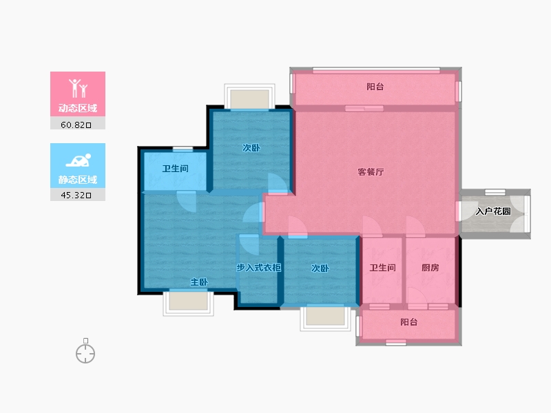 贵州省-安顺市-世通城市广场-98.04-户型库-动静分区