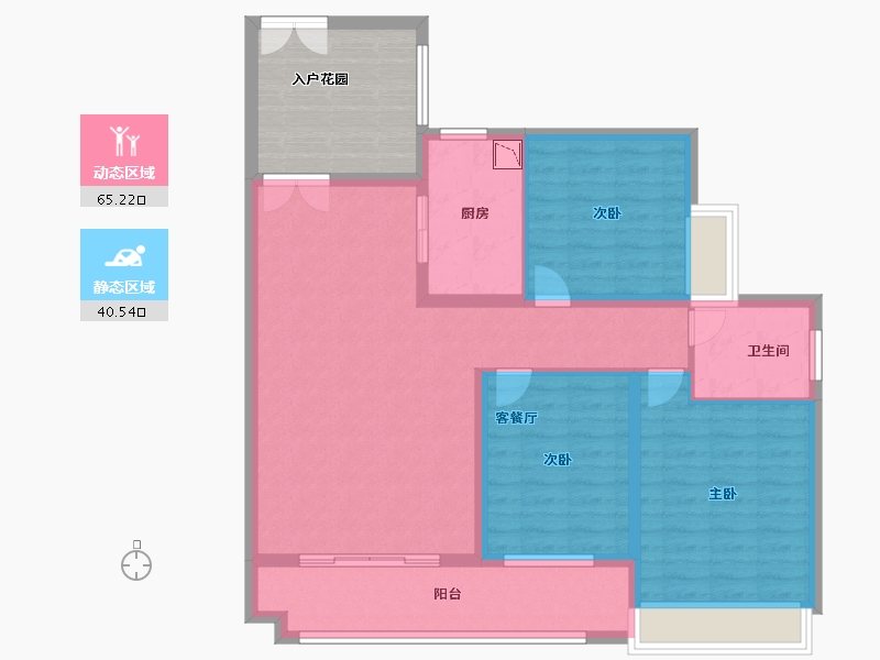 河南省-平顶山市-帝佳尚城-105.00-户型库-动静分区