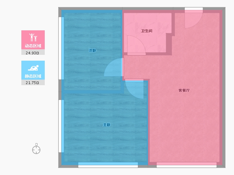 四川省-成都市-万科翡翠公园-42.12-户型库-动静分区