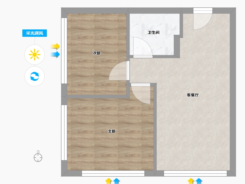 四川省-成都市-万科翡翠公园-42.12-户型库-采光通风