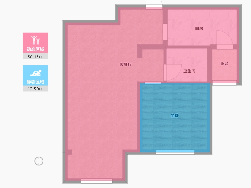 天津-天津市-新业御园-56.00-户型库-动静分区