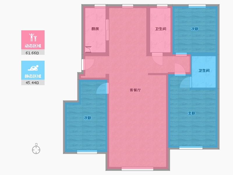 河北省-承德市-泰悦府-95.24-户型库-动静分区