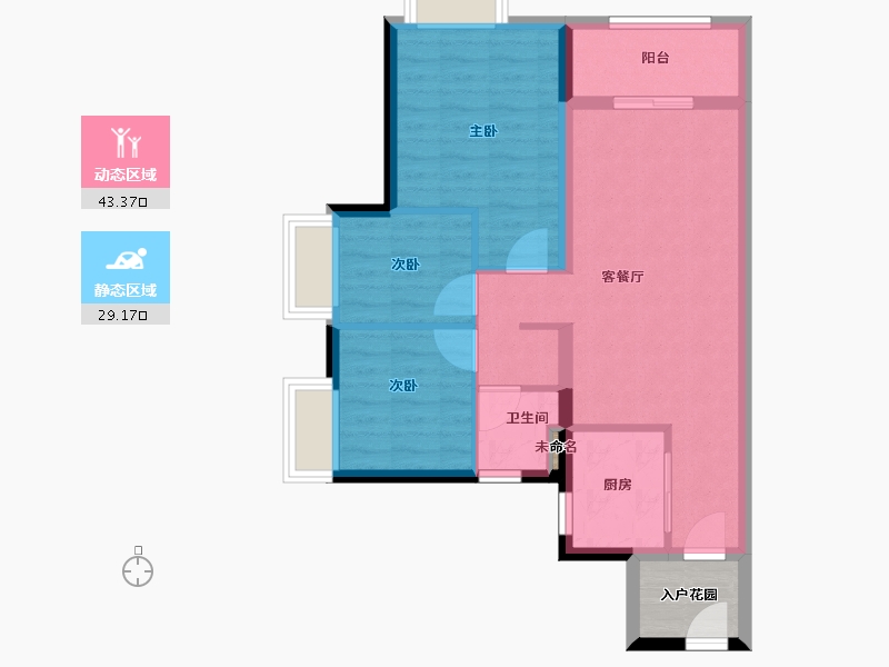 广东省-广州市-中国铁建海悦国际-68.00-户型库-动静分区