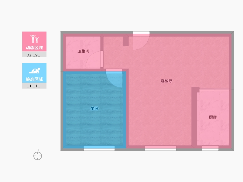 吉林省-吉林市-公园道一号-39.04-户型库-动静分区