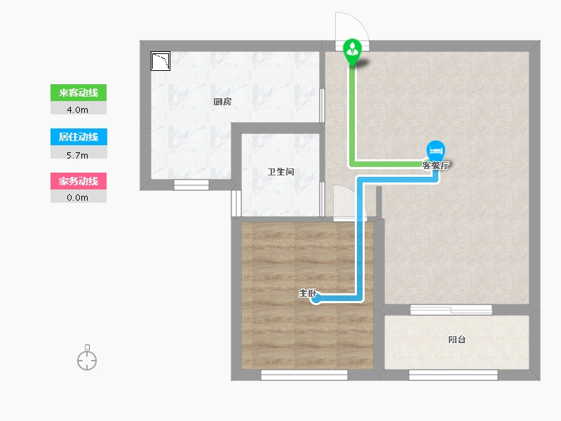 河北省-唐山市-首堂创业家-52.69-户型库-动静线