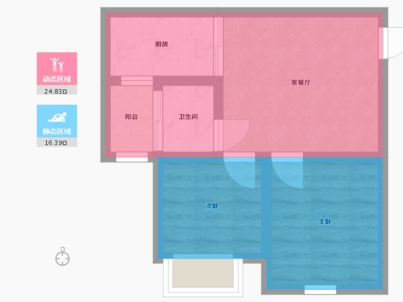 贵州省-遵义市-枕泉翠谷-35.81-户型库-动静分区