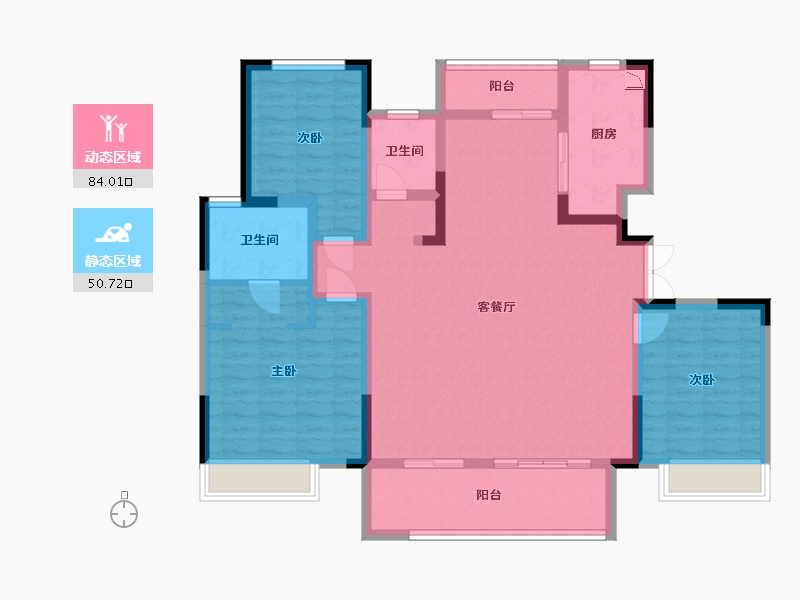 河南省-周口市-建业箕城上院-121.00-户型库-动静分区