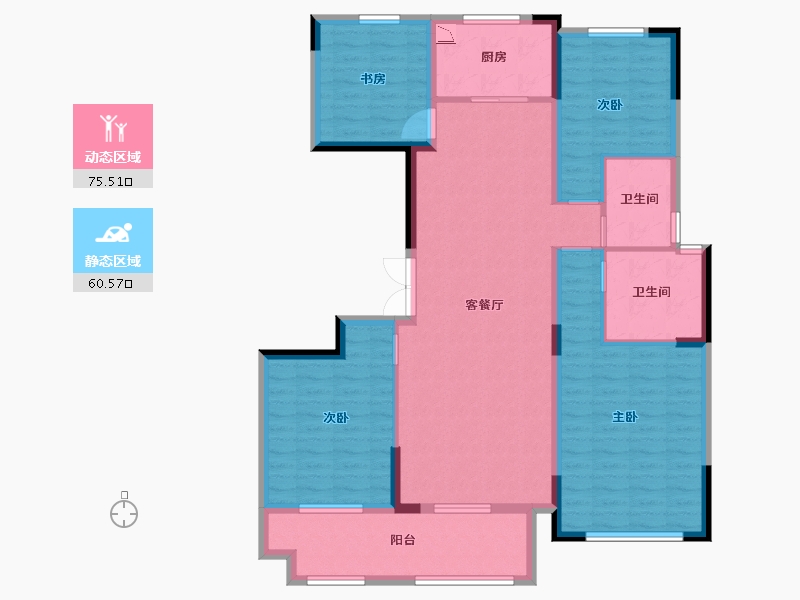 河南省-商丘市-西府海棠-122.40-户型库-动静分区