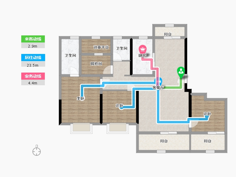 浙江省-绍兴市-公元2020-126.01-户型库-动静线