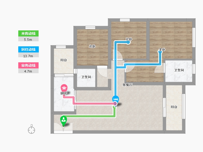 四川省-资阳市-安岳中迪商业广场-78.49-户型库-动静线