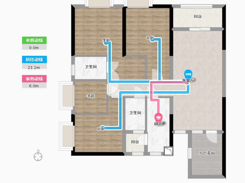 广东省-深圳市-深业东岭-99.30-户型库-动静线