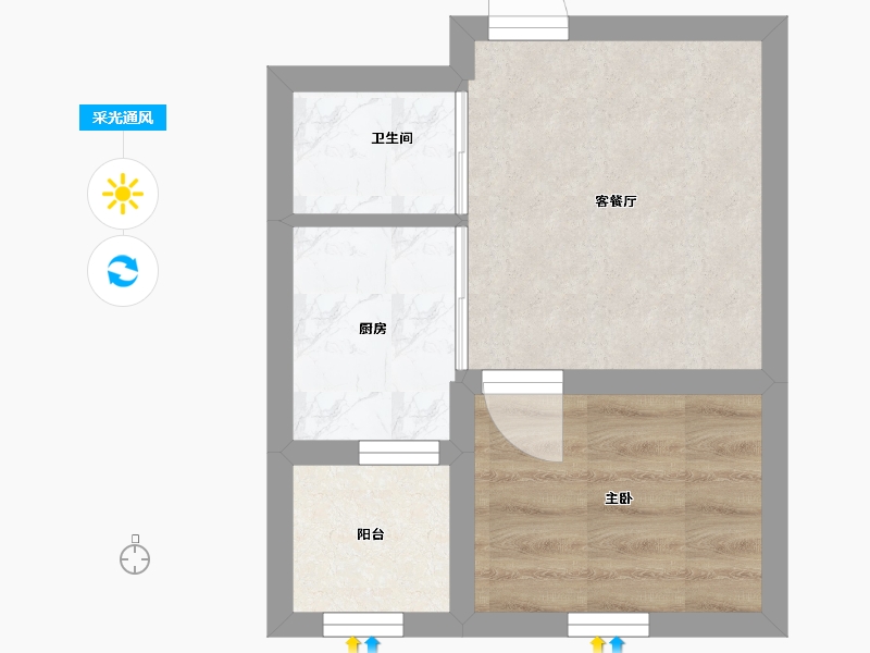 贵州省-遵义市-枕泉翠谷-24.22-户型库-采光通风