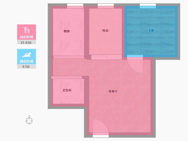 贵州省-遵义市-枕泉翠谷-27.73-户型库-动静分区