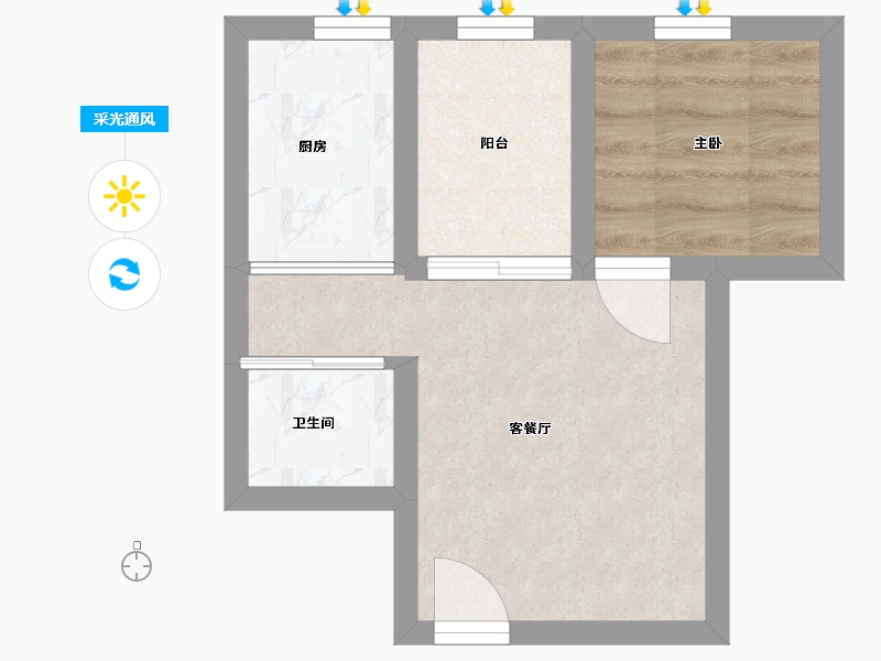 贵州省-遵义市-枕泉翠谷-27.73-户型库-采光通风