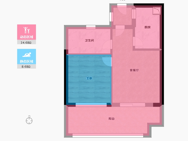 福建省-漳州市-碧桂园花仙府墅-37.59-户型库-动静分区