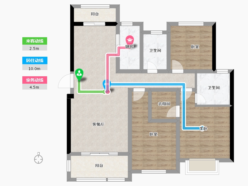 江西省-九江市-学府峰尚-96.13-户型库-动静线