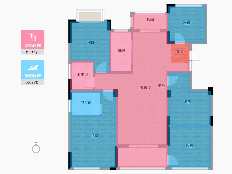 江西省-上饶市-新洲悦城-112.59-户型库-动静分区