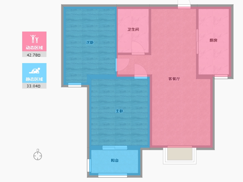 河北省-保定市-卓正上东区-68.00-户型库-动静分区