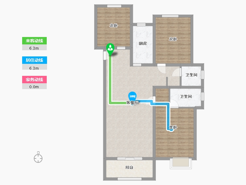 山东省-菏泽市-洪盛锦绣城-108.00-户型库-动静线