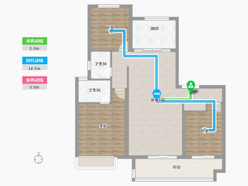 山东省-济宁市-城投瑞马锦府-104.00-户型库-动静线