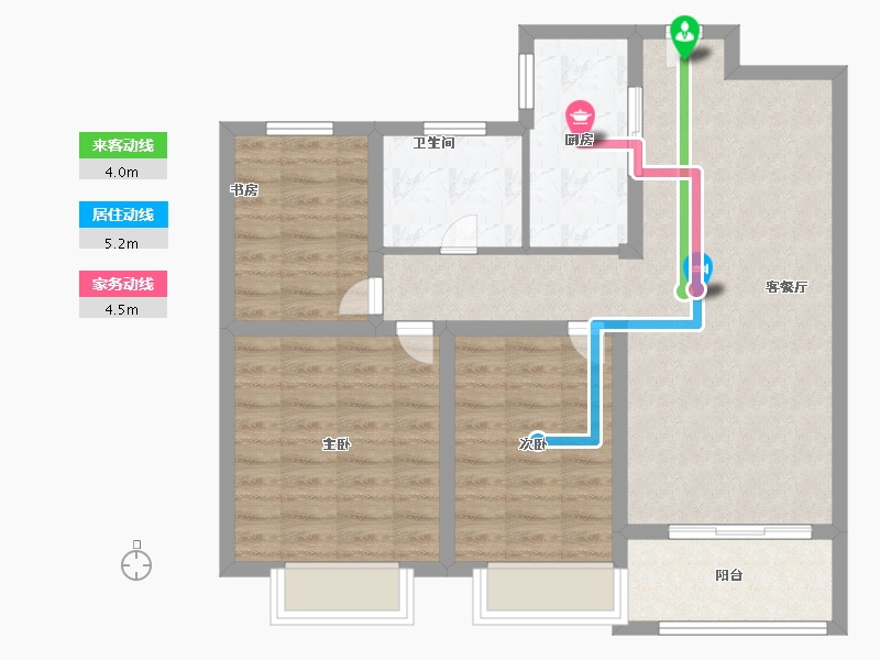 河南省-开封市-锦官城-81.59-户型库-动静线