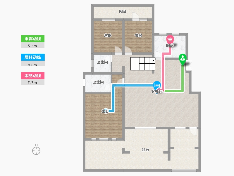 新疆维吾尔自治区-乌鲁木齐市-一龙半岛.-167.36-户型库-动静线