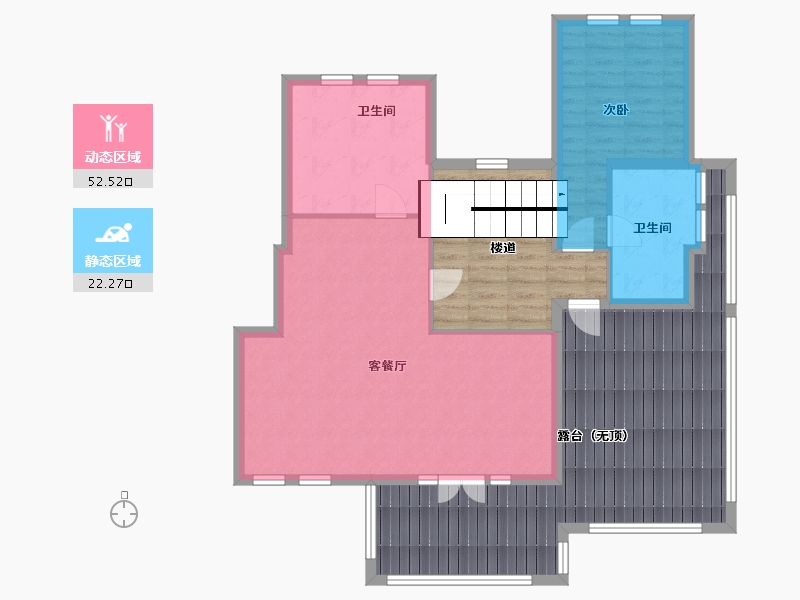 新疆维吾尔自治区-乌鲁木齐市-一龙半岛.-116.58-户型库-动静分区