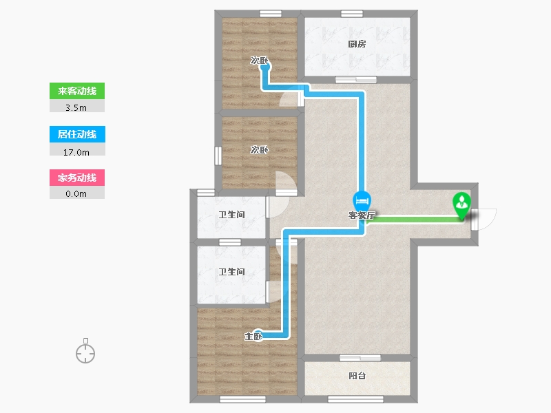 湖北省-荆州市-湖北华中农商城-98.82-户型库-动静线